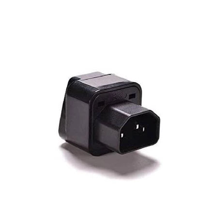 APC IEC 320 C14 to Universal Female Adapter อะแดปเตอร์ใช้เสียบกับ UPS รุ่นที่มีเต้ารับเป็นแบบ IEC320 C13