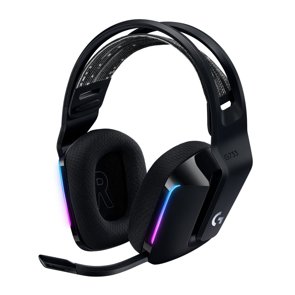 G733 LIGHTSPEED GAMING HEADSET - Black