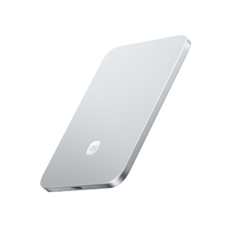 Xiaomi UltraThin Magnetic Power Bank 5000 15W Glacier Silver (74494)