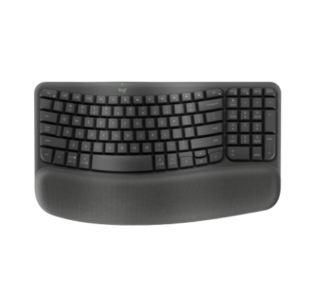 Wave Keys wireless ergonomic keyboard  - GRAPHITE